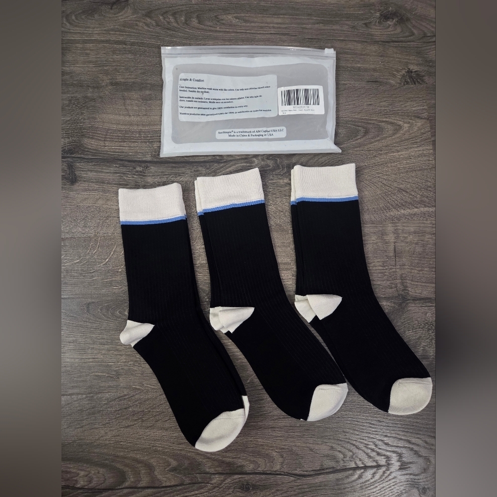 Womens Viscose Bamboo Crew Socks - NEW